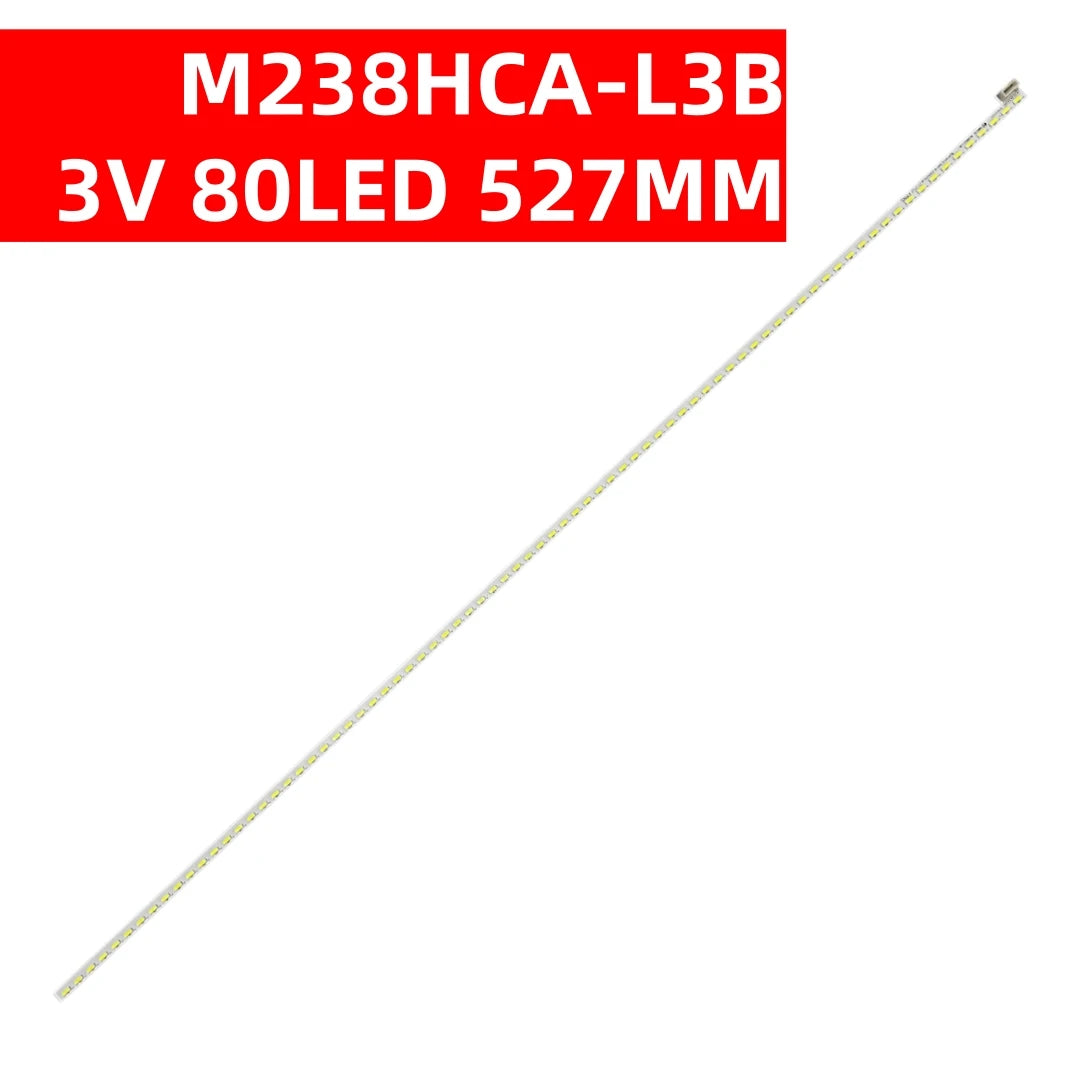 LED Backlight Strip for 526mm 80led LED backlight For T5T4T3T2T1 INN0LUX M238HCA-L3B E349376 LM238WF4 WF2 5Z