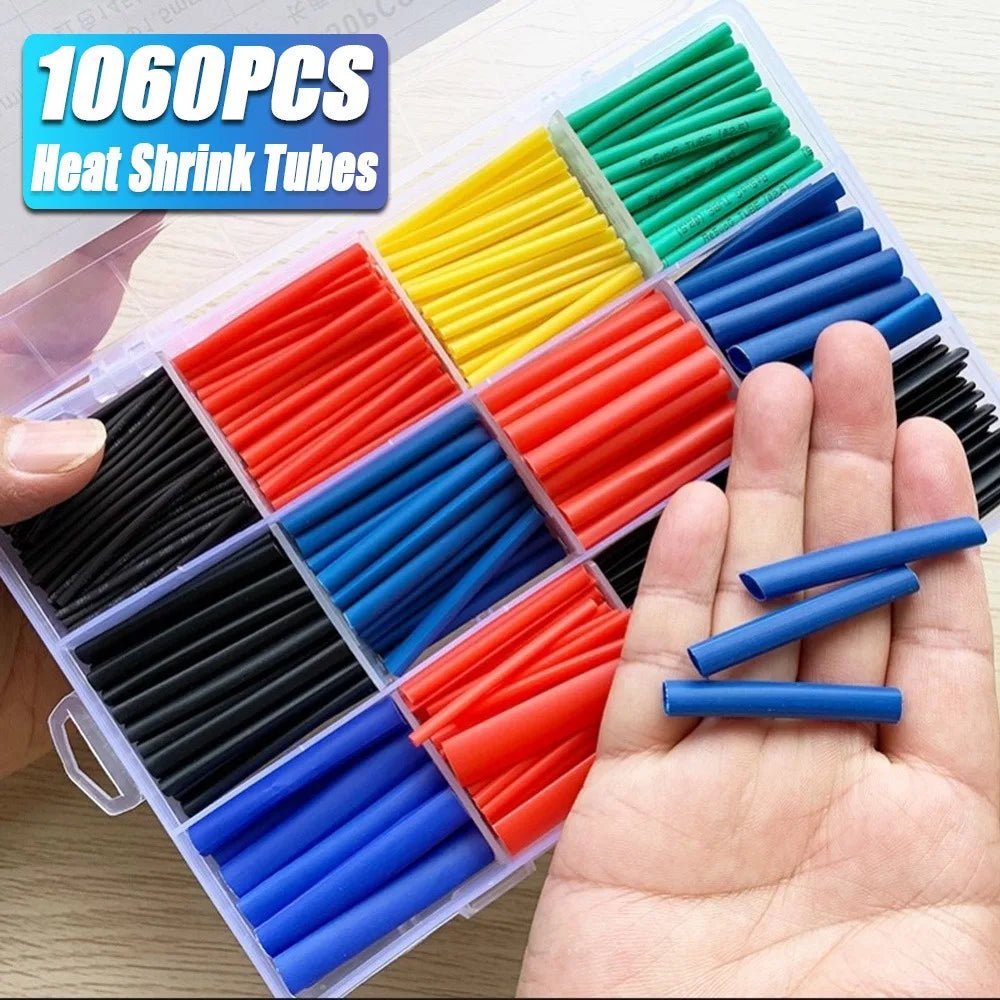 127-1060 pcs 2 1 Heat Shrink Tube Shrinking Assorted Polyole