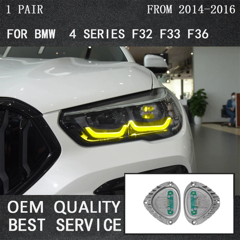 DRL Module LED Headlight Unit DRL Driving Light plug and play 1 pair for BMW G05 G06 X6 2019-2021
