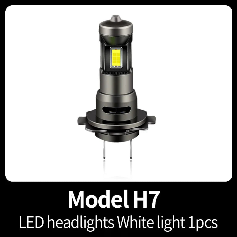 1/2pc Motorcycle H9 H7 LED Headlight For Suzuki GSXR1000 Year 2007-2008 6500K LED Headlight Bulbs High Low Beam Kit 9600LM