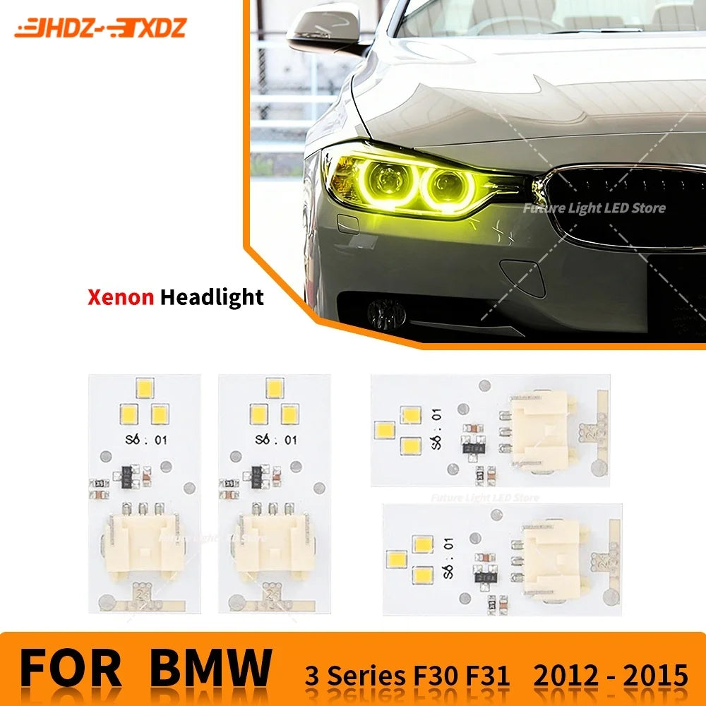 Angel Eye DRL Boards Non-RGB Headlight Daytime Running Light For BMW 3 Series F30 F31 F34 F35 320i 328i