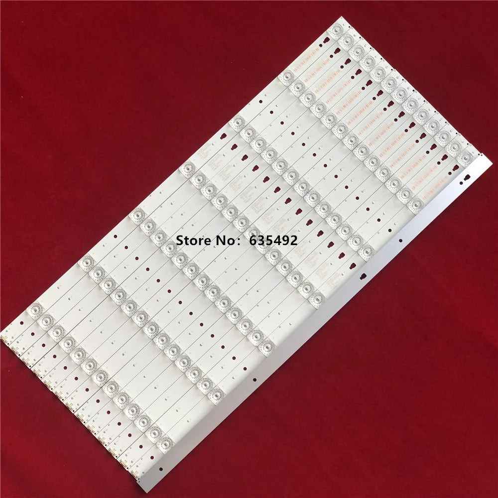 LED Backlight Strip for LE55B510N LE55B510X LE55M36S LE55A7100L LC550DUY-SHA1 LED55D7-01(A) LED55D7-01(B)