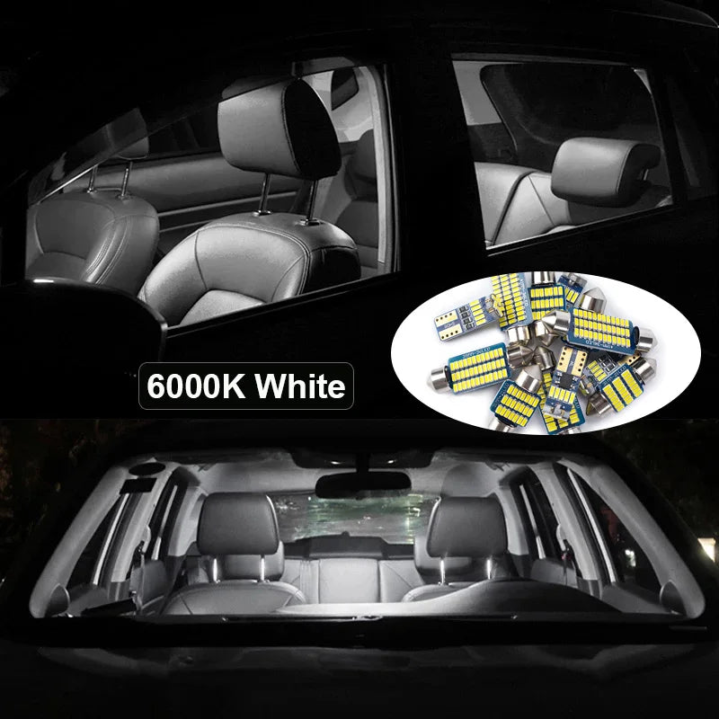 Canbus No Error LED Interior Map Dome Trunk Light Reading Bulbs Kit For Volkswagen VW Beetle 1998-2017 2018 2019 Car Accessories