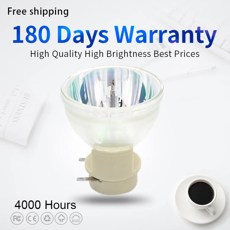 P-VIP 190/0.8 E20.8 New Projector Lamp Bulb for Optoma Benq 
