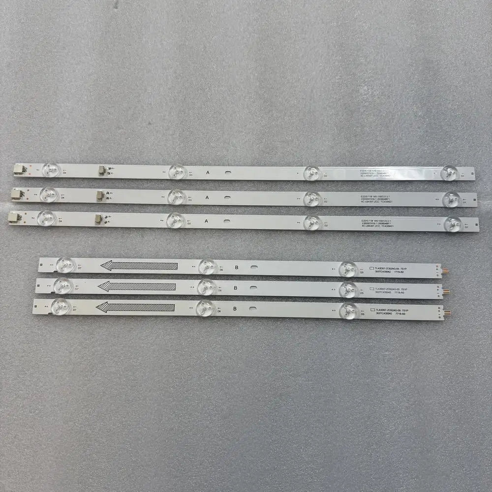 LED Backlight Strip for 3pcs/set LED Strip For LVU430BEDX 43UP7000PUA 43UN70006LA 43UN70003LA