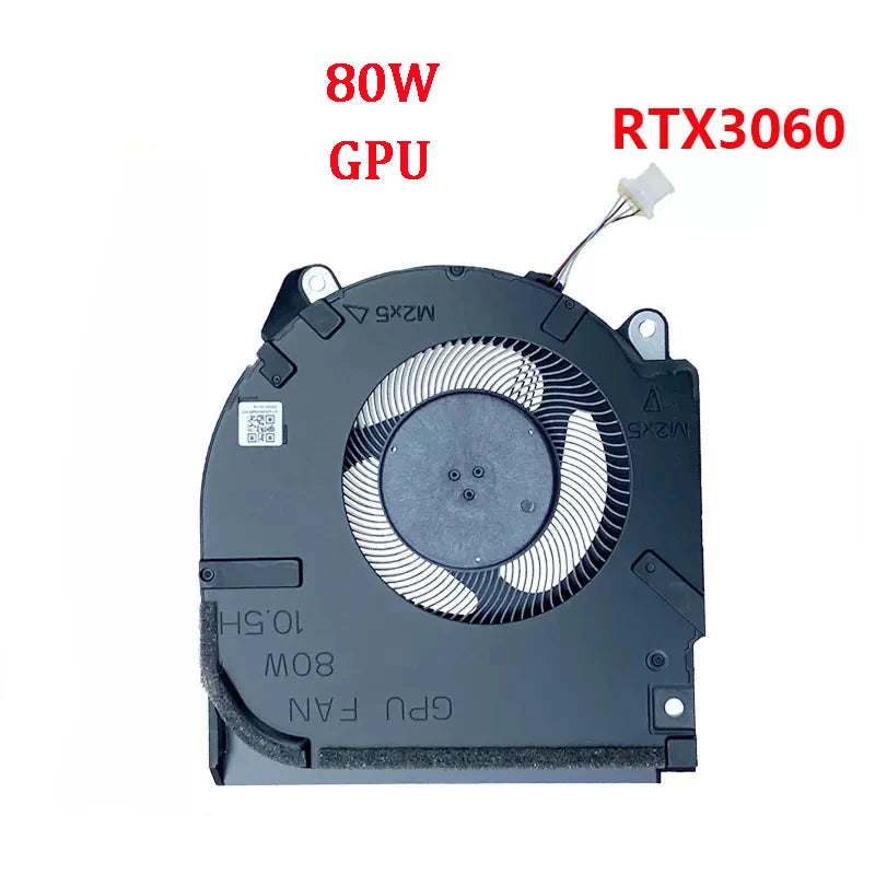 New Genuine Laptop CPU GPU Cooling Fan For HP Victus 7/8 16-D 16-E TPN-Q263 Q264 M75721 M75723 M7572 80W 60W