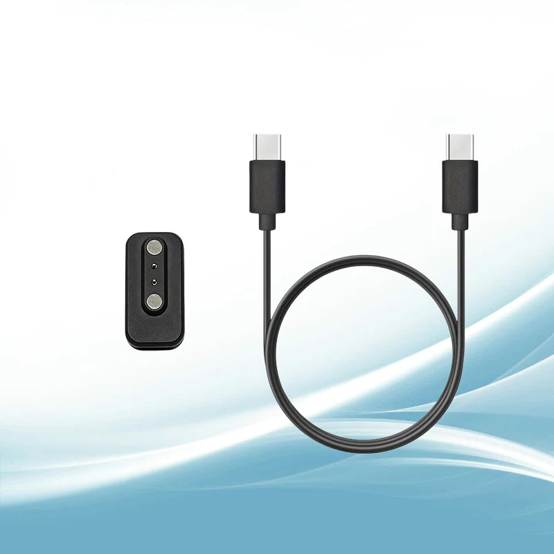MCP2400 USB-C Port Magnetic Charging Adapter Transfer Head Replacement For 2 Pin 4.0mm Smart Watch