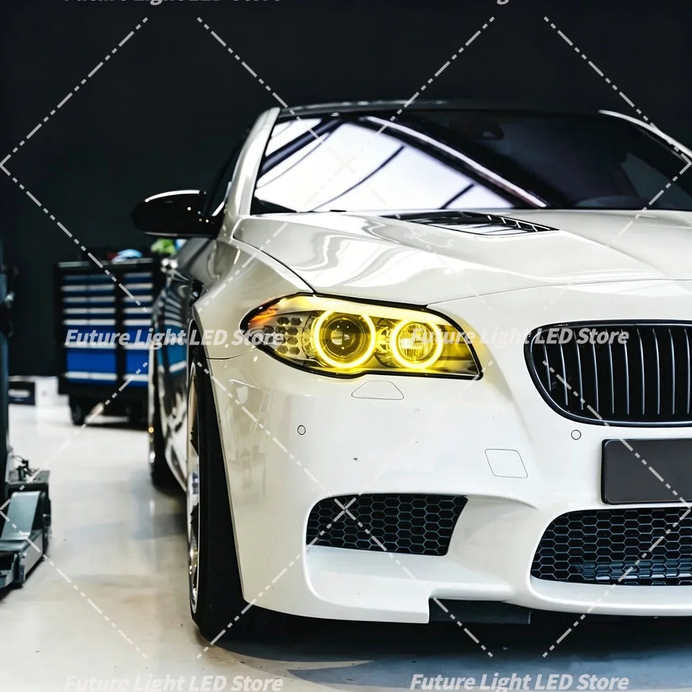 Angel Eye DRL Module For BMW 5 Series F10 F11 F07 GT 2011-2013 Xenon Headlight Daytime Running Light Blue Red