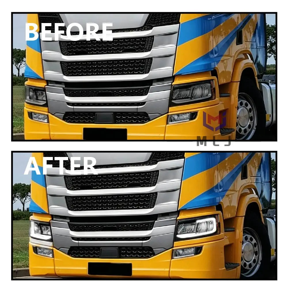 Angel Eyes LED DRL Board Chips OEM 2379886 2655849 2379882 Replacement Truck Accessories For Scania S R