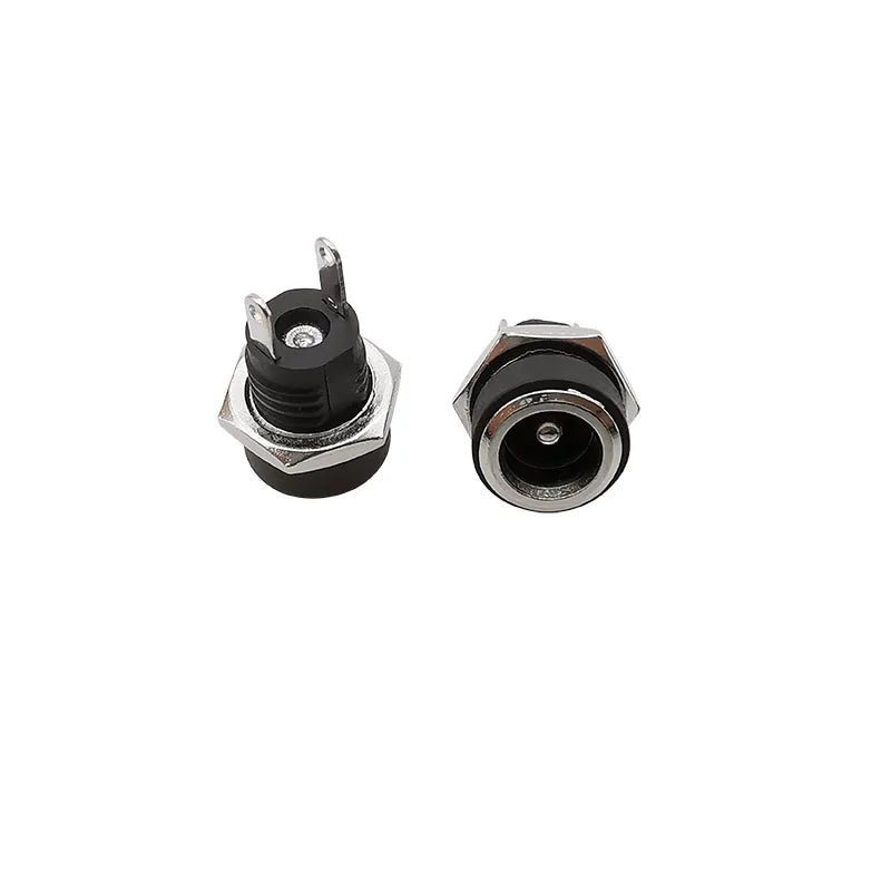10Pcs DC-022B 5.5x2.1mm DC Power Jack Female Adapter 5.5mm x