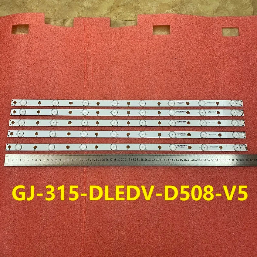 LED Backlight Strip for 5pcs/set LED backlight strip 8LED for Vizio M322i-B1 GJ-315-DLEDV-D508-V5 U-PGHBCYZF4
