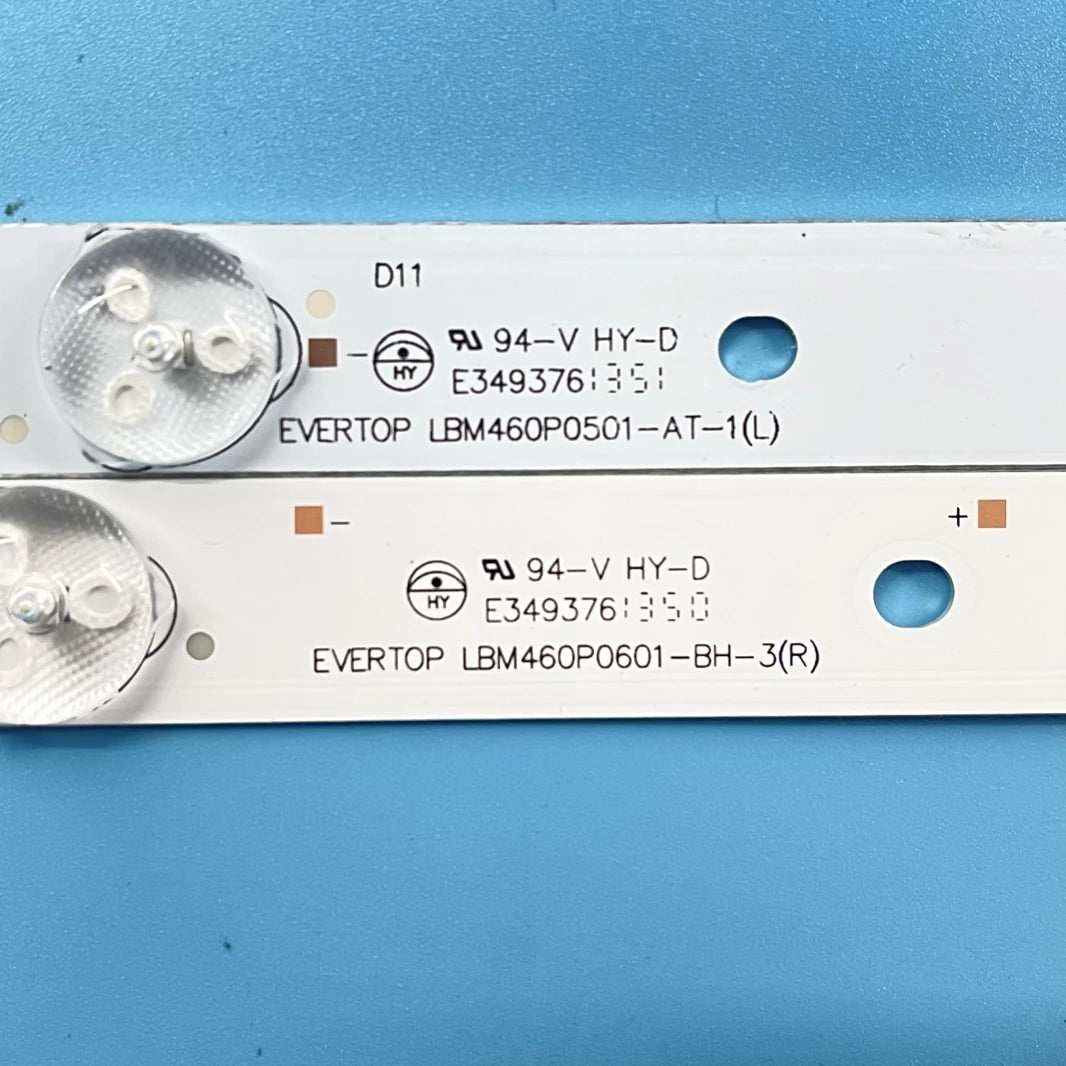 LED Backlight Strip for EVERTOP LBM460P0501-AT-1(L) LBM460P0601-AU-1(HF)(0) LC-46LD265RU LC-46LD266K