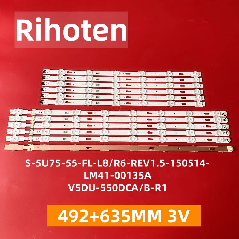 LED Backlight Strip for LM41-00136A BN96-34798A Un55ku6000g Un55ju6000g Un55mu6100g Un55ku6300g CY-GJ055HGLV7H