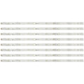LED Backlight Strip for B55A758U B55A558U B55A658U 55M81AU 55US5800TDAA LVU550CSOTE - Replacement TV