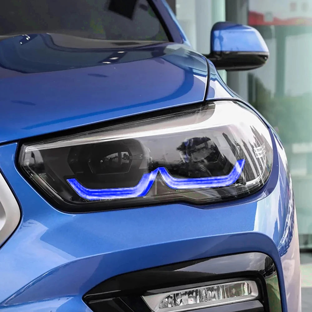 Angel Eyes LED DRL Board Module For 19-22 BMW X5 G05 X5M F95 X6 G06 X6M F96 Non-Laser Headlight Daytime