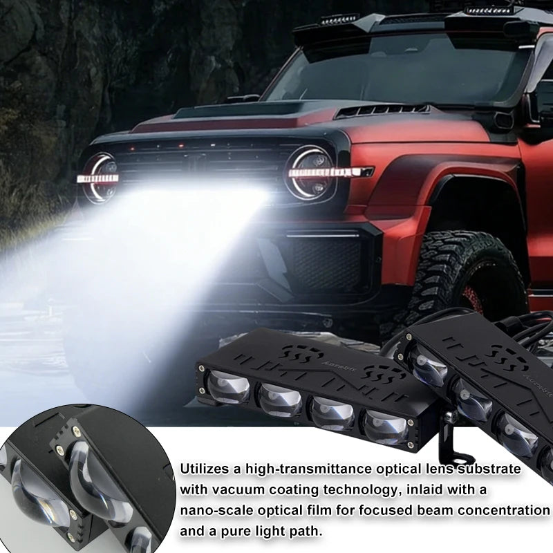LED Light Bar Super Bright Spot Flood Fog Driving Light 12V 