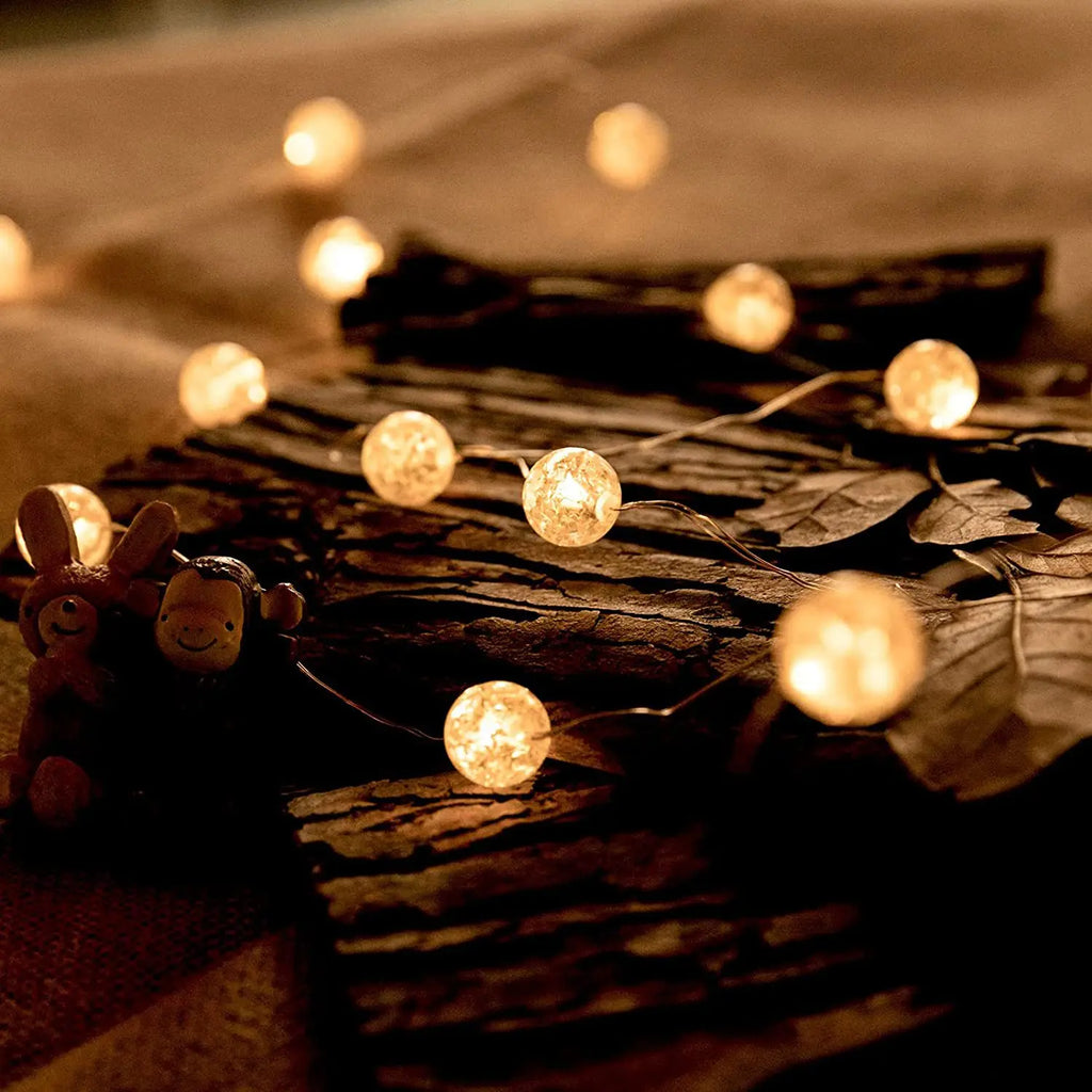 LED Lights Garland Fairy Lights String AG13 Battery-operated
