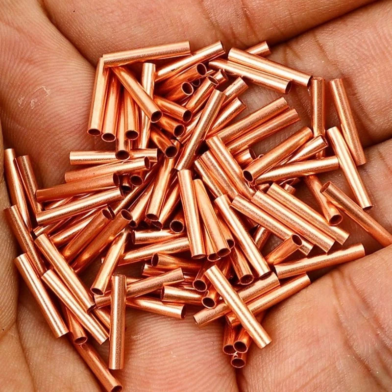 500/100 Pcs Copper Ring Terminals Wire Crimp Connectors Bare