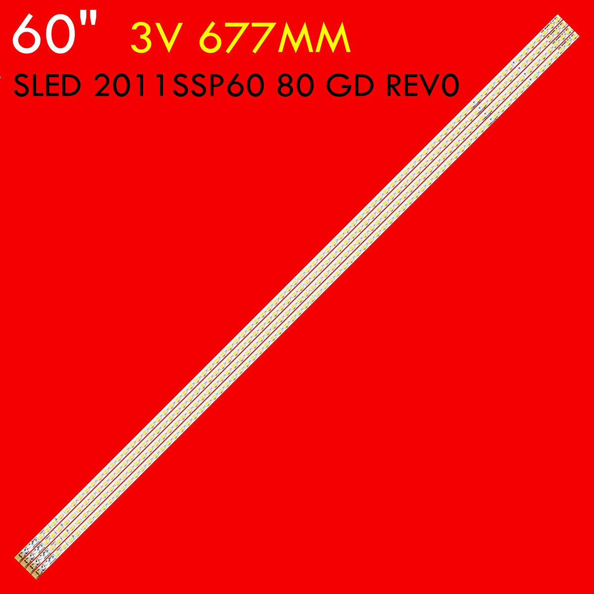 LED Backlight Strip for LCD-60LX531A LCD-60LX550A LCD-60LX765A LCD-60LX830A LC-60LE635A LCD-60LX840A SLED