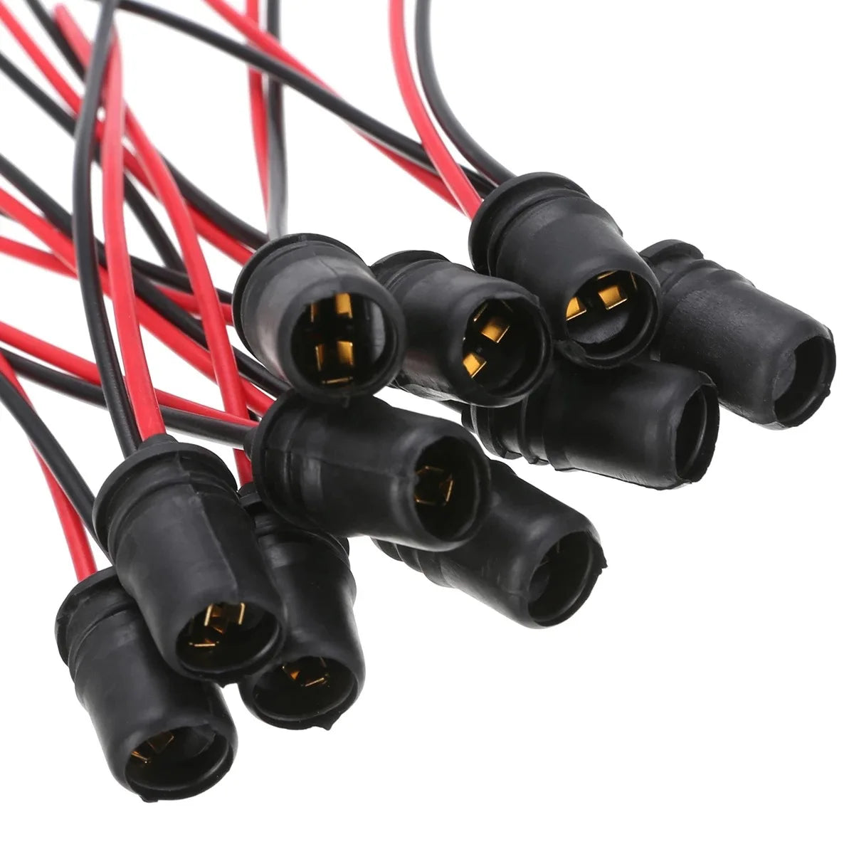 1/5Pcs T10 W5W 147 LED Car Wedge Light Bulb Socket Connector