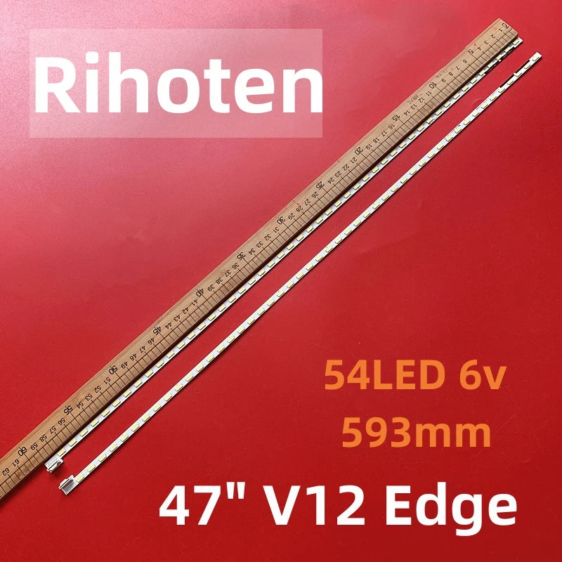 LED Backlight Strip for47" V12 Edge for 47LM5800 47LM6200 47LM620S 47LM620T 47LS4500 47LS4600 47LT360C-CA