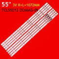 LED Backlight Strip for L55M5-RK L55M5-PK 4C-LB550T-ZCM TCL55D12-ZC66AG-05 - Replacement TV Backlight Strip