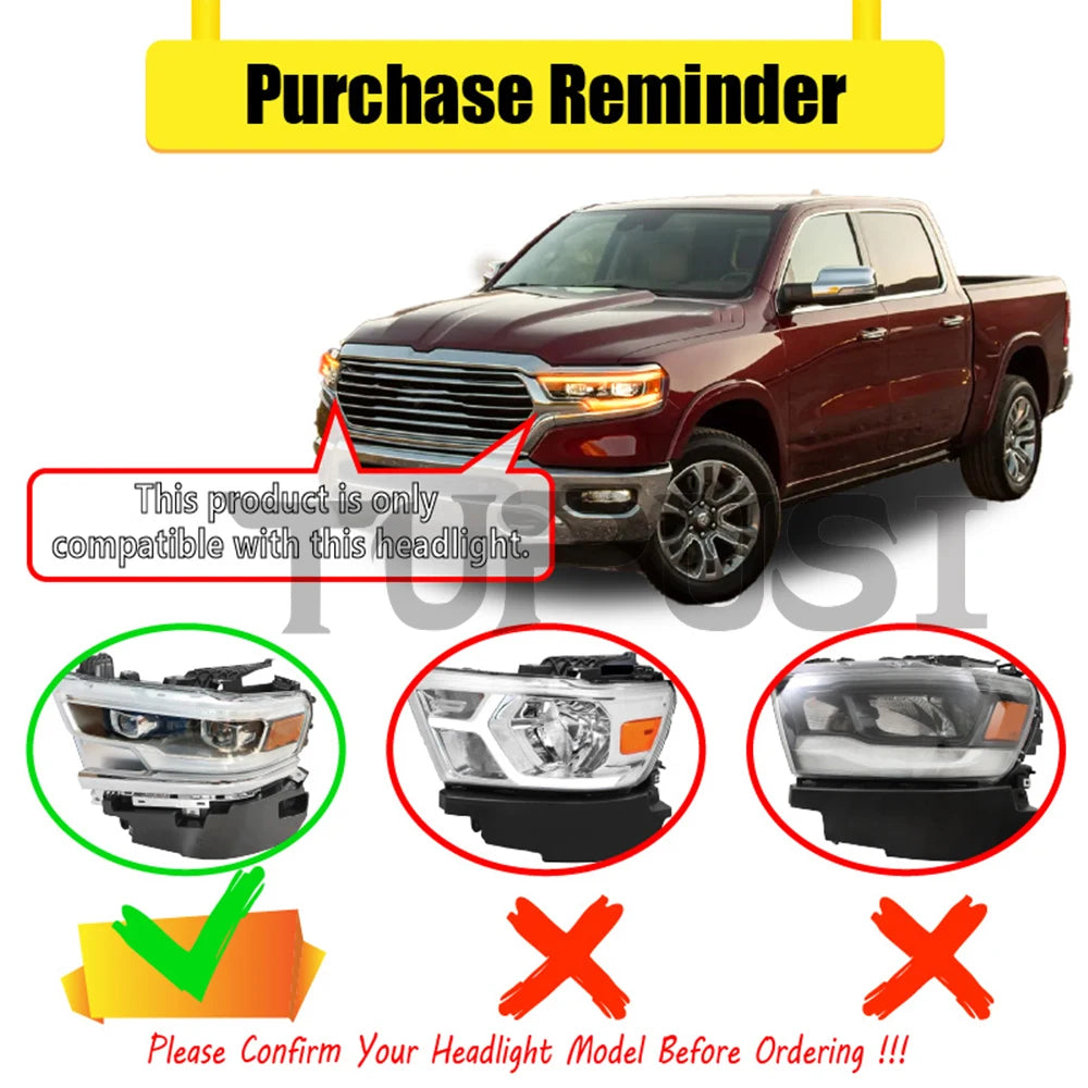 DRL Board Daytime Running Light Headlight Module Repair for Dodge