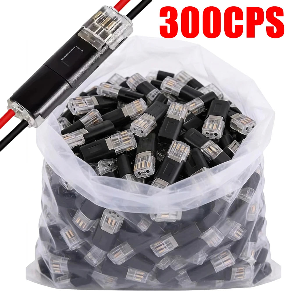 10/300pcs D2 Car Wire Connectors Quick Splice Crimp Terminal