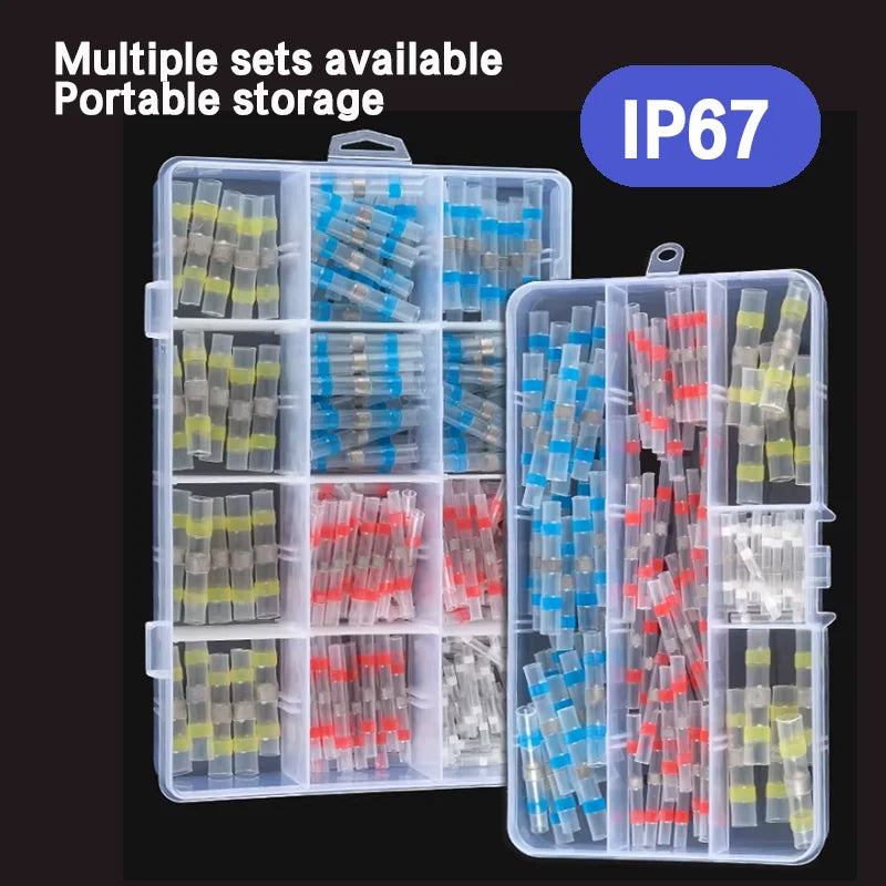 Waterproof Heat Shrink Solder Terminals 1 Box - Insulated El