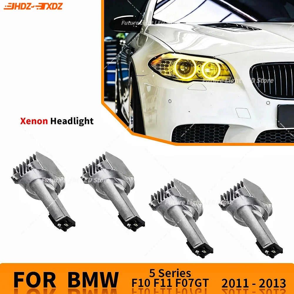 Angel Eye DRL Module For BMW 5 Series F10 F11 F07 GT 2011-2013 Xenon Headlight Daytime Running Light Blue Red