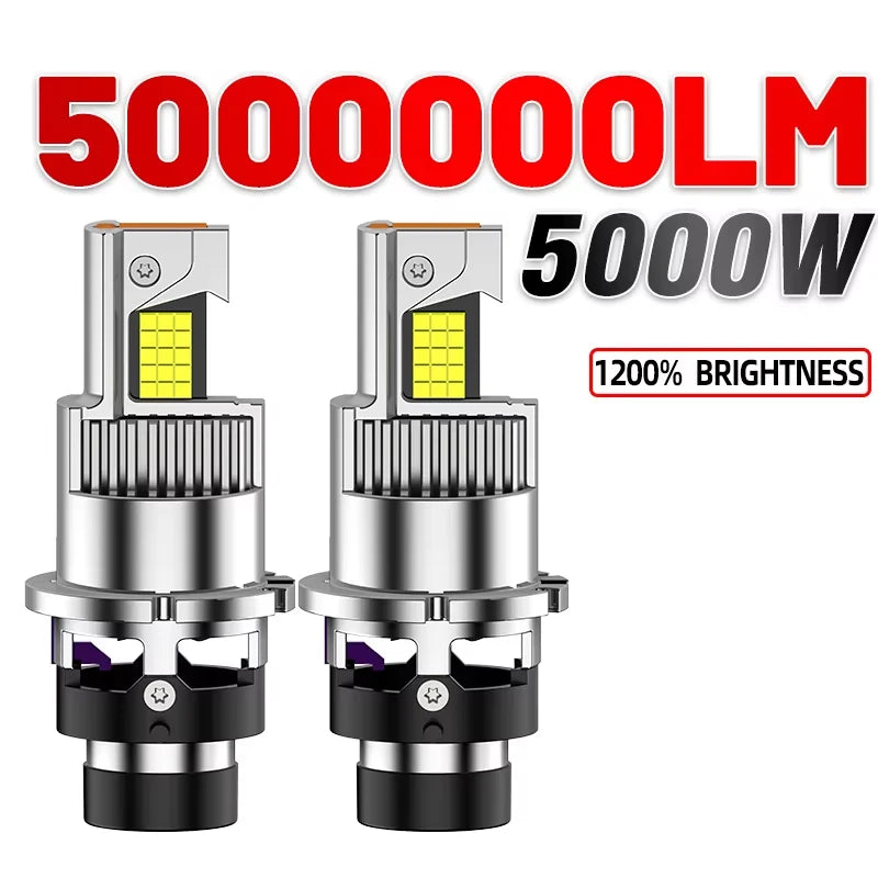5000W D2S D2R D4S D4R Led Car Headlight Canbus Bulbs 9885 CS