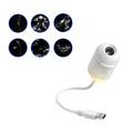 2026 Mini Star Projector Decor for Bedroom 2 in 1 Galaxy Shining Lamp USB Atmosphere Lamp for Home Car Decor Special Gift