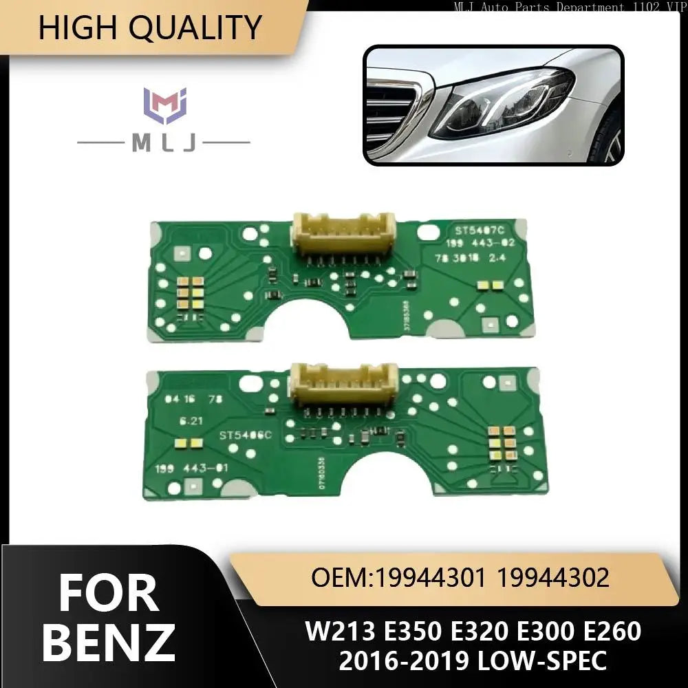 Headlight LED DRL Turn Signal Light PBC Chip for Mercedes W213 E260 E300 2016-2019