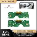 Headlight LED DRL Turn Signal Light PBC Chip for Mercedes W213 E260 E300 2016-2019