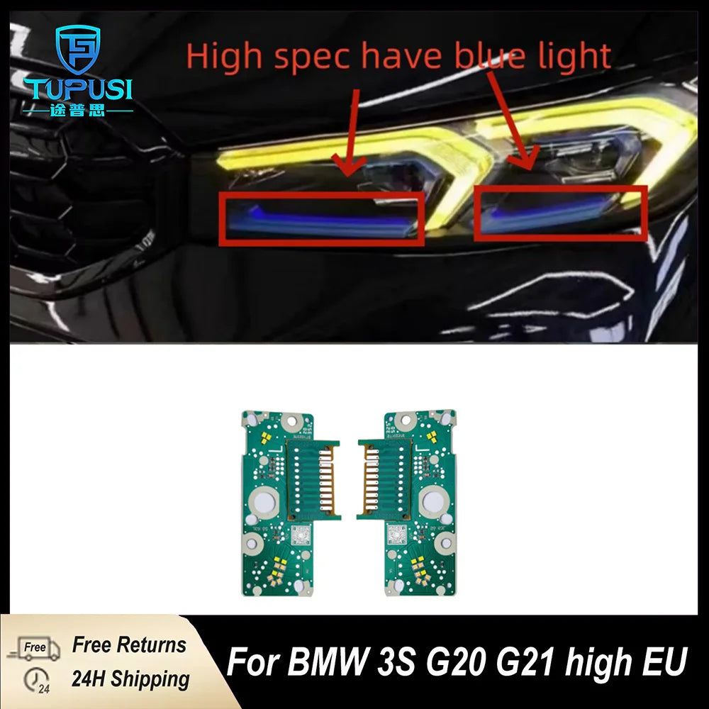 DRL Chip for BMW 3 Series G20 G21 G28 2023 and Up Low High Spec LED Headlight Daytime Running Light Retrofit