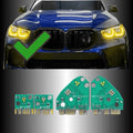 Headlight Yellow Angel Eye DRL Light Source Chip Module Board for BMW G05 G06 X6 2020-2021