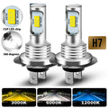 LED H7 20000LM 4300K 8000K 3000K HB3 HB4 9005 9006 H3 H1 H8 