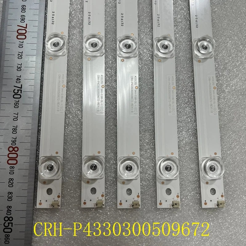 LED Backlight Strip for9LED For Sharp LC-43UI8652E LC-43CUF8472ES LC-43CUG8462KS LC-43CUG8461KS LC430EQY-SHM1