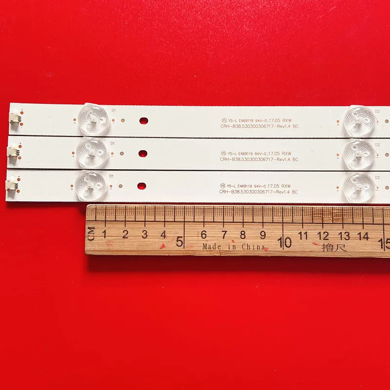 LED Backlight Strip for CRH-B38.530300306717-Rev1.4 Haier LE39F1000T LE39AL88E51 736mm - Replacement TV
