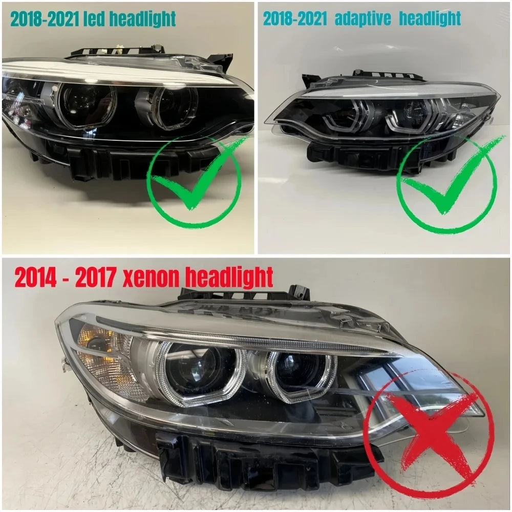 DRL Angel Eyes For 2018 2019 2020 BMW 2 Series F23 F22 F87 LCI 230i 220i M240I DRL LED Module Daytime Running