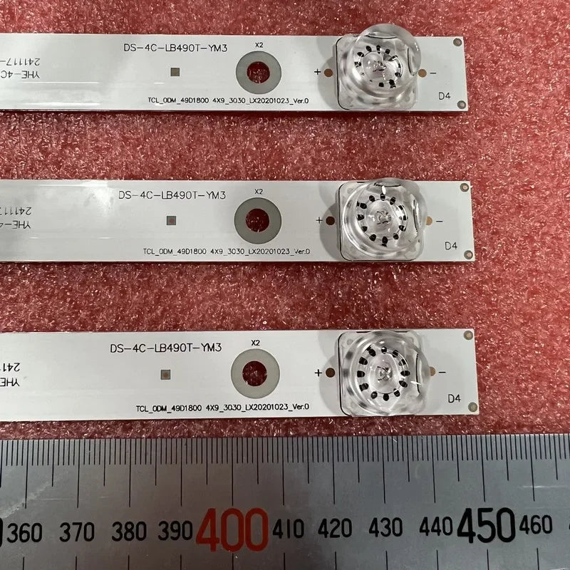 LED Backlight Strip for Toshiba 49U7750VE U49T8800TN 49D18004X-9 49HR332M04A3 49D1800 Panasonic TC-49FX500p