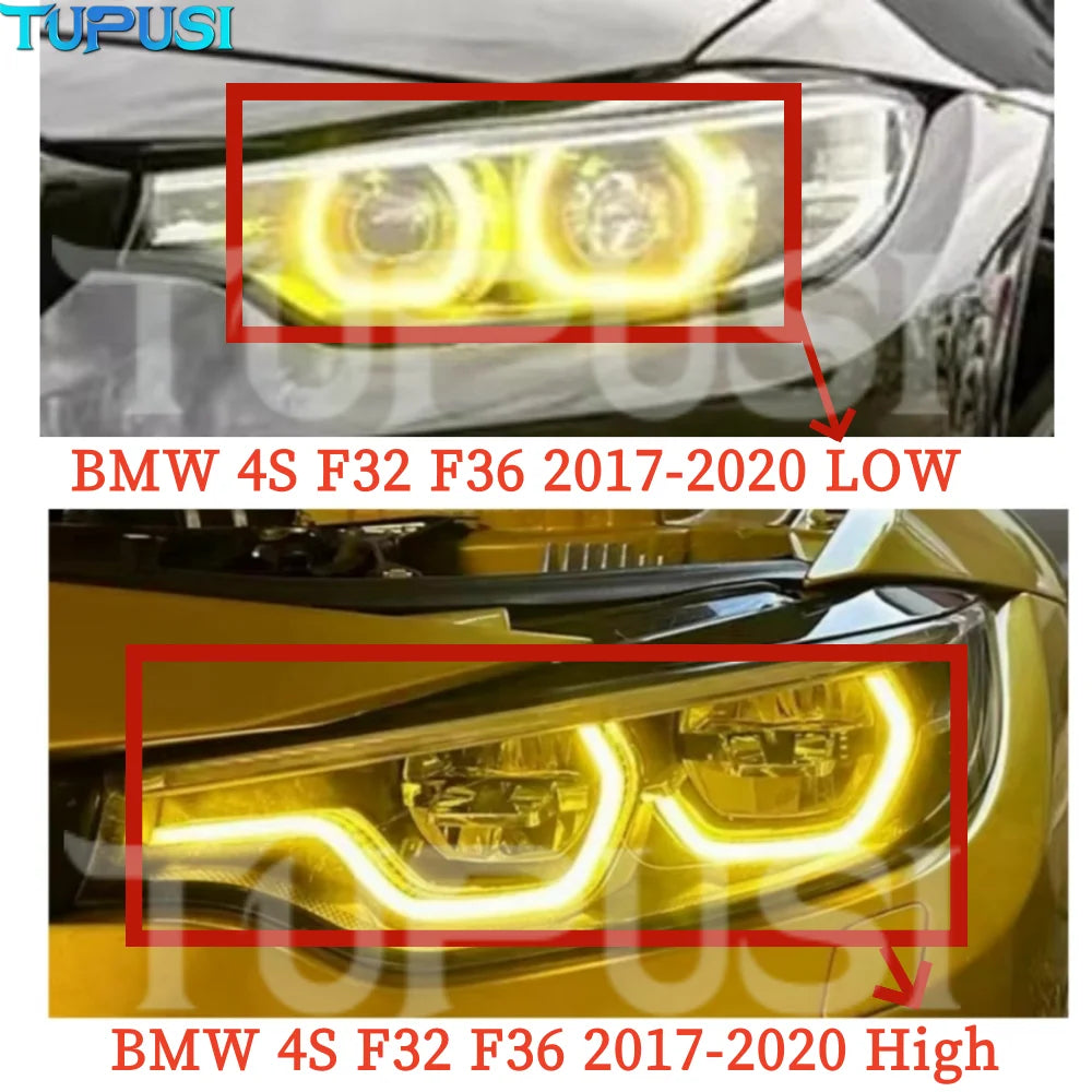 Angel Eyes LED Boards For BMW 4 Series M3 M4 F36 F32 F82 F80 F33 LCI 430i 440i 420i 2017-2020 Daytime Running