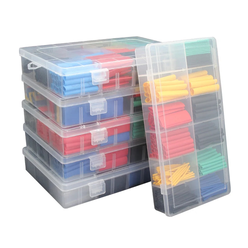 2 1/ 3 1/4 1 Heat Shrink Tube Set 73 900pcs Shrinkage Tubing