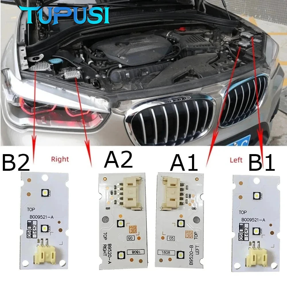 Angel Eye DRL Board for BMW 2017 2018 2019 X1 F48 LED Headlight Running Light Module 63117428791 for BMW F48