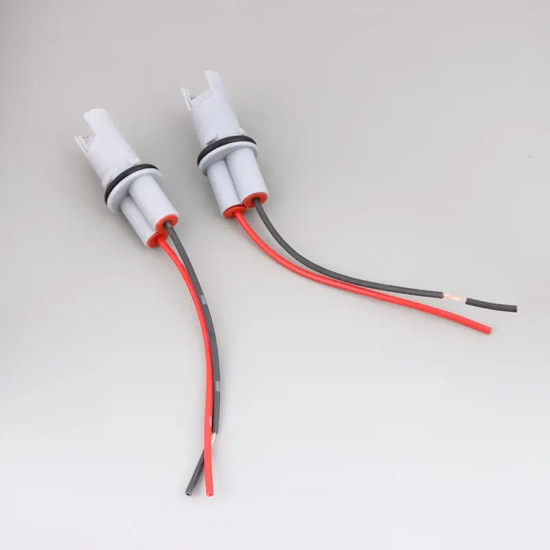 2Pcs T10 T13 T15 LED Wire Socket Canbus Bulb Cable for Autom