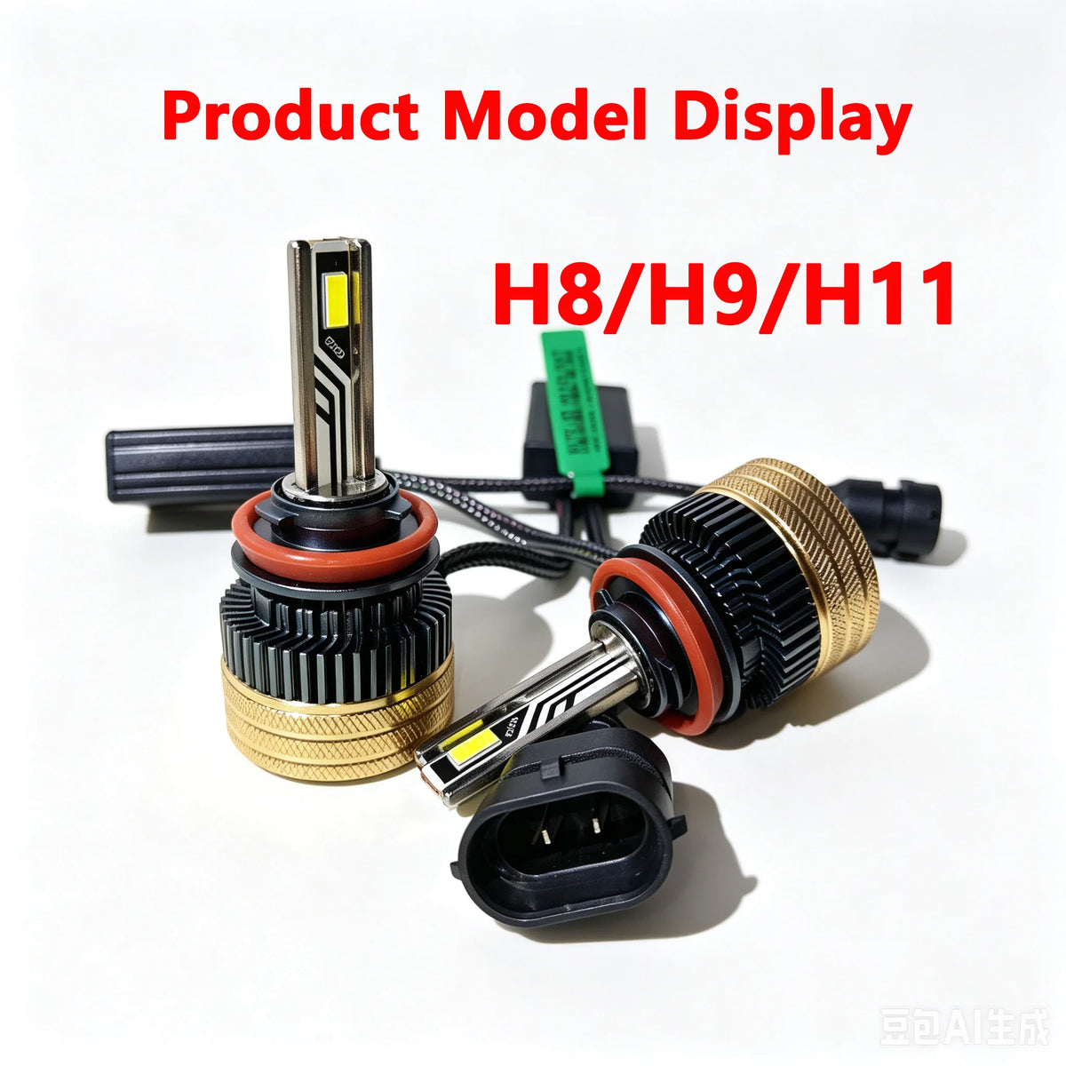 H7 H4 LED Headlight H8 H1 H11 9005 9006 9012 300W 50000LM LED Light Bulbs for Car Headlight Canbus With Turbo Lamps 12V 6000K