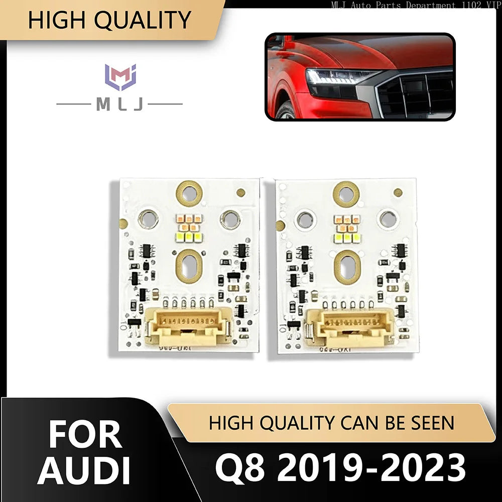 Angel Eyes White Light Source Chips For 2019-2023 Audi Q8 SQ8 RSQ8 4M8941475 4M8941476 DRL Module Boards LED
