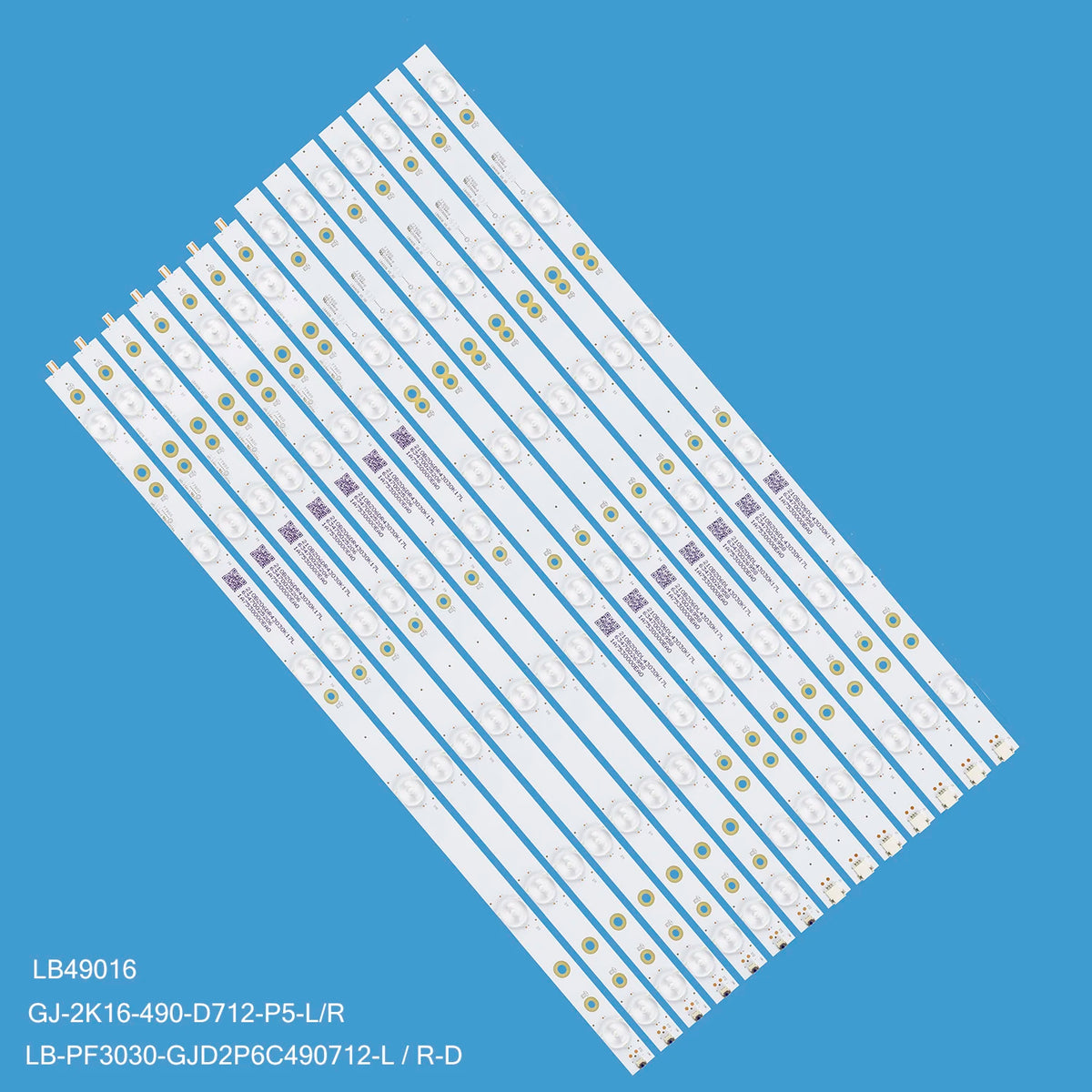 LED Backlight Strip for TPT490U2-EQYSHM.G 49PFF5701 49PUT6400 49PUS6501 49PUS6101 49PUS6452 49PFS530