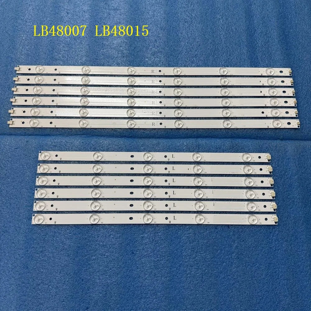 LED Strip for 48PFK4100/12 48PFH4100/88 48PFK4101/12 48PFK5500/12 88 TPT480H2-HWU23.K - Replacement TV