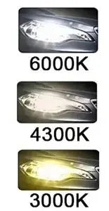PANDUK Tri-color H7 Dual-color H4 LED 220000LM Car Headlight 6000K 3000K 4300K H11 H8 9005 HB3 9006 H3 LED Bulb 12V Fog Lamp